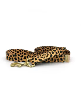 Basic Nylon Dog Leash in Leopard (Made in the USA)